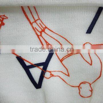 Customized White Funny Beanie Hats With Printing Logo Skiing Style photo-4