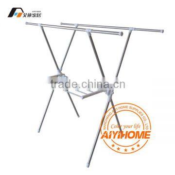 High quality clothing rack,telescopic clothing rack,stainless steel clothing rack