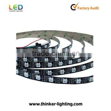 popular product addressable WS2812B LED strip light 30pcs/m led strip light DC5V 5 years warranty