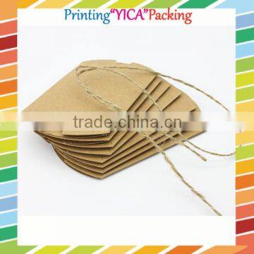 Cheap and custom brown kraft paper pillow box