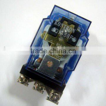 plastic din-rail power relay
