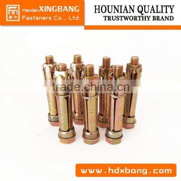 HDG 4pcs shell anchor bolt with nut made in china Handan