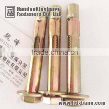 zinc plated hex bolt sleeve anchor made in china handan