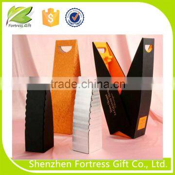 Top quality creative paper wine box