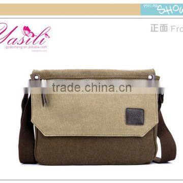 Wholesale Messenger Bags,simple Fashion Canvas Bag,mens Canvas Shoulder Bag photo-2