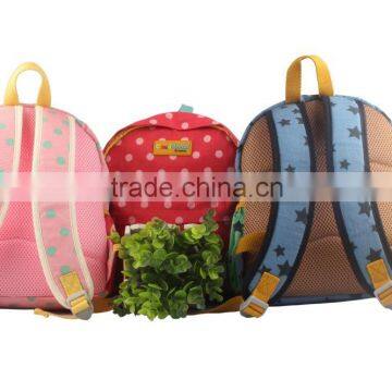 Breathable Amd Bright Cotton Material Durable Girls and Boys School Bag photo-3