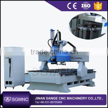 Sange Auto Tool Changer Linear 8 Tools ATC Cnc Router , 3d Wood Carving Machine for Sale photo-4