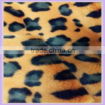 cushion cover fabric car seat cushion leopard print fur