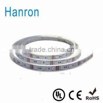 Super Brightness Warm White SMD5050 60LED LED Flexible Strip light 5050 with CE RoHS