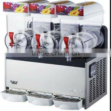 Stainless steel three tanks slush machin with CE and low price