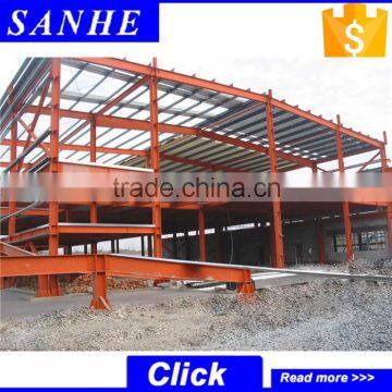 Modern High Strength Steel Structure Two Story Building photo-2