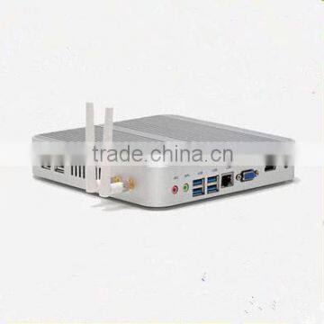 Mini pc, HTPC ,cheap industrial embedded case with 4G RAM 256 HDD, mini pc window S 8, fanless