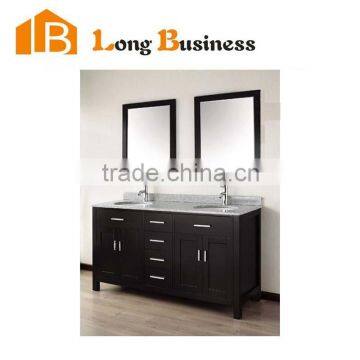 LB-JL2177 Black lacquered floor storage cheap tall bathroom vanity tops