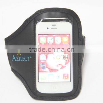 Light weighted neoprene PU mobile phone arm band