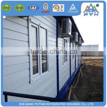 Easy build affordable steel security door prefabricated house