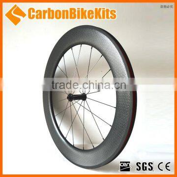 CarbonBikeKits Super light 700c Carbon 80mm dimpled wheels SL80C-D