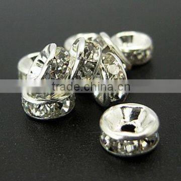 Iron Rhinestone Beads(RB-A009-6MM-S)