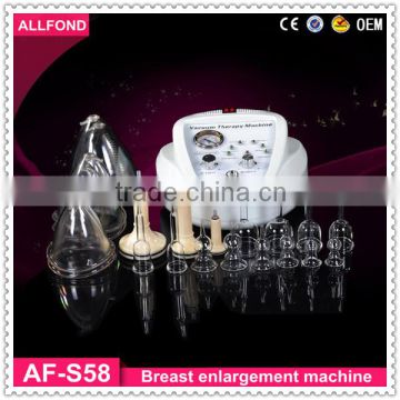 Vacuum breast enlargement cup machine