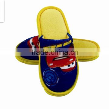 Kids funny car indoor outdoor winter warm plush slippers