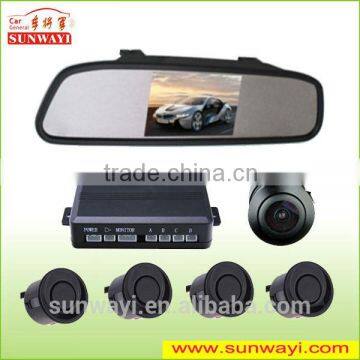 4.3'' rear view mirror with camera spy parking sensors