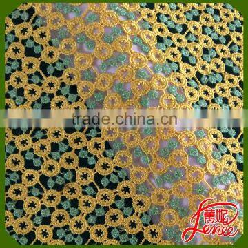 Fancy Cheap Price Chemical material embroidery fabric For Garment