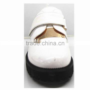 High Quality Fashion Casual Beautiful Ladies Flat Shoes White photo-4