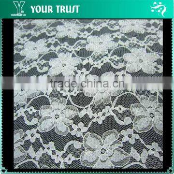 Bridesmaid Dress Soften Flowers Mesh Fabric 100% Nylon Fabric
