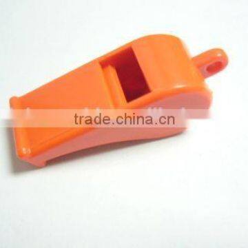 manufacturer accept customize high quality orange plastic whistle