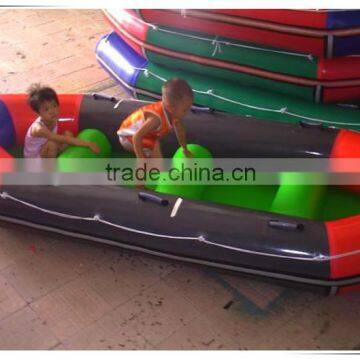 Factory direct sale rigid inflatable boat, plastic boats, inflatable pontoon