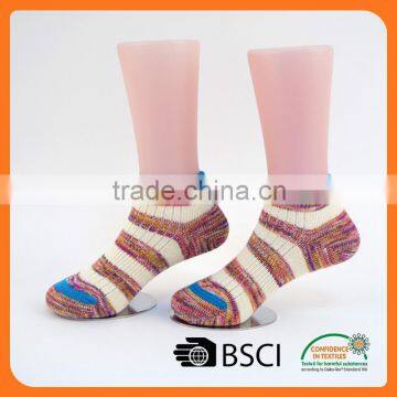 custom cotton white stripe teen girls ankle kids socks wholesale