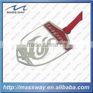 Souvenir Customized Metal Leaf Custom Etched Bookmark