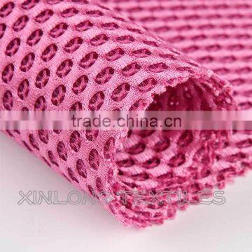 100% polyester warp knitted air mesh fabric for active sports shoes