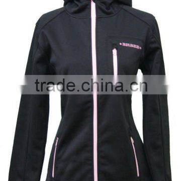 Embroidery Softshell Jacket