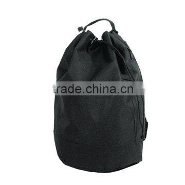 Drawstring Tote/Backpack-Black