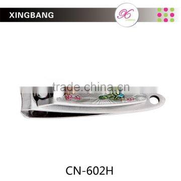 premium stainless steel nail clipper, durable nail care tools with sticky rubber