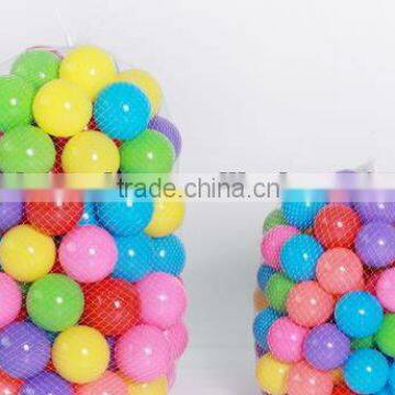 Soft Plastic Pit Ocean Balls Mixed Seven Color Play Tent Tunnel Toy Kids