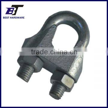 DIN741 ELECTRO GALVANIZED MALLEABLE WIRE ROPE CLIP photo-6