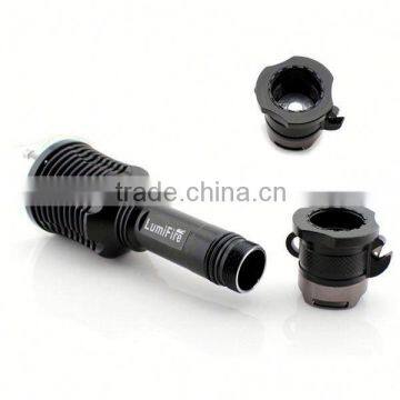 1158 New Design!! XM-L T6 LED Ultra Power Aluminum Torch Light Rechargeable Led With Emergency Hammer photo-4