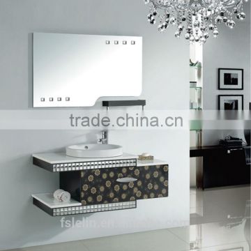 modern fashion economic stainless steel bathroom wash basin vanity of 116 sanitary ware