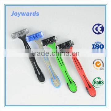 2015 Latest Design Triple blades razor advanced stainless steel blades fashion