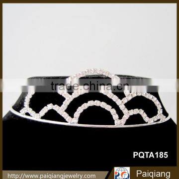 New design fashion women and girls simple rhinestone adult crowns and tiaras