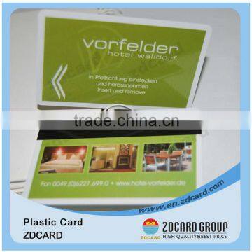 Cr80 Magnetic VIP RFID Card Black Plastic Card