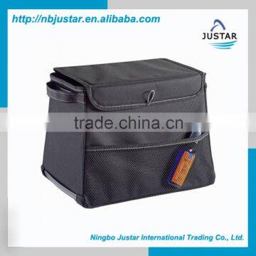 Heavy Duty Polyester Material,Easy Carry Out Extra-large Leakproof Car Trash Basket