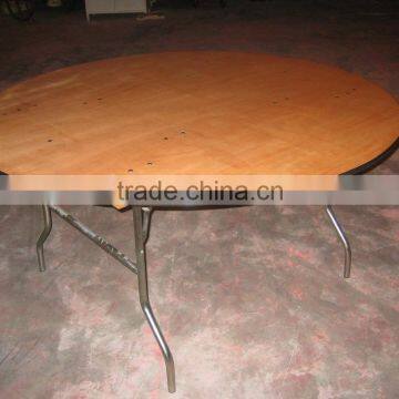5FT Plywood Round Table For Events photo-2