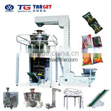 Large scale vertical granule packing machine