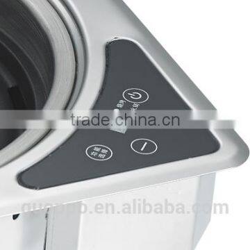 Stainless Steel Electric Pan Grill Steam Hot Pot and Teppanyaki Grill, GER-2000UCT photo-4