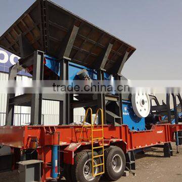 SANYYO provide mobile jaw crushers,rock crusher stone crushing plant in shanghai