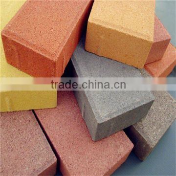 water permeable gray paving bricks