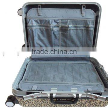 2015 Zhejiang Factury Leopard Print High-grade Configuration Hardcase Luggage Sets, High Quality 3PCS Fashionable PC Trolley photo-5