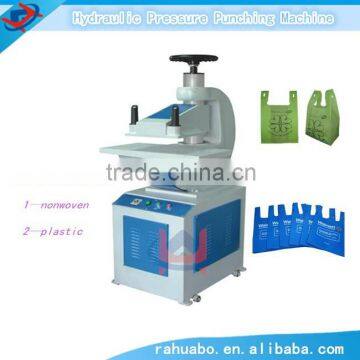 Plastic T shirt bag / shopping bag making machine